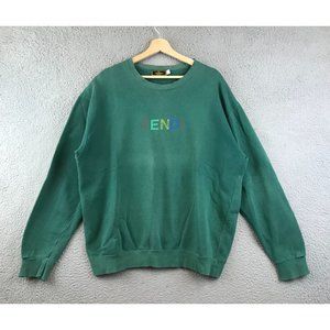 Vintage Fendi crewneck Sweatshirt size L green